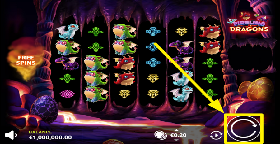 Fireling Dragons Spin