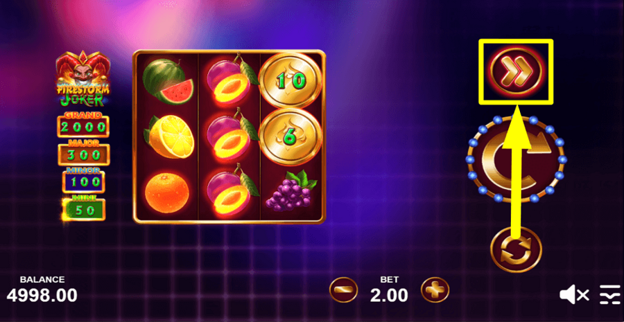 Firestorm Joker Turbo Feature