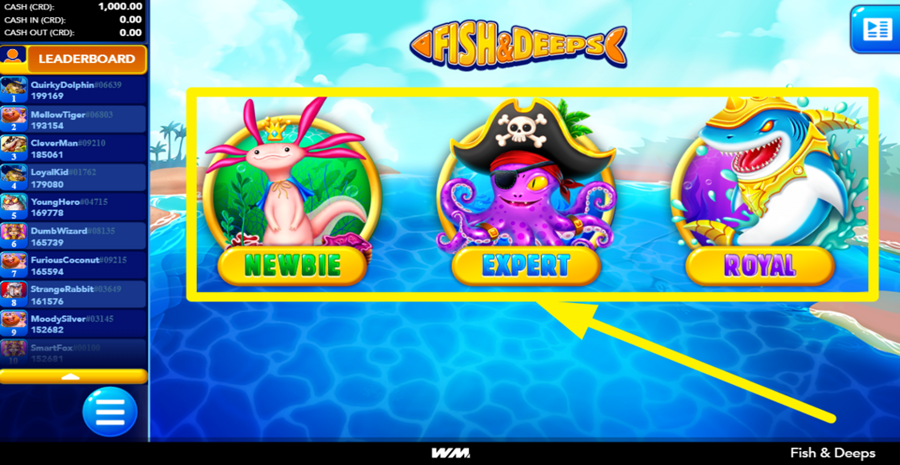 Fish And Deeps Choose Room