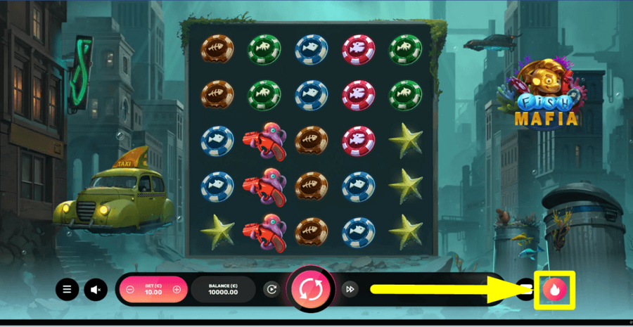 Fish Mafia Hot Spin Feature