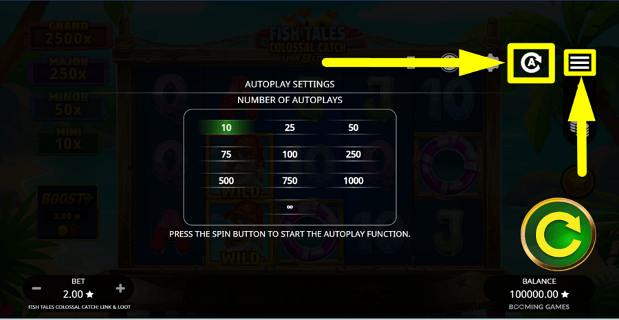 Fish Tales Colossal Catch Link And Loot Autoplay Feature