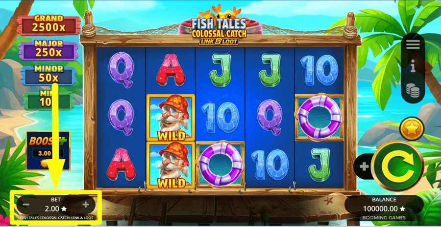 Fish Tales Colossal Catch Link And Loot Bet Value