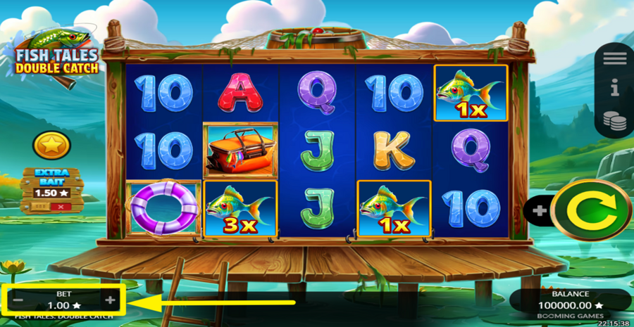 Fish Tales Double Catch Adjust Bet