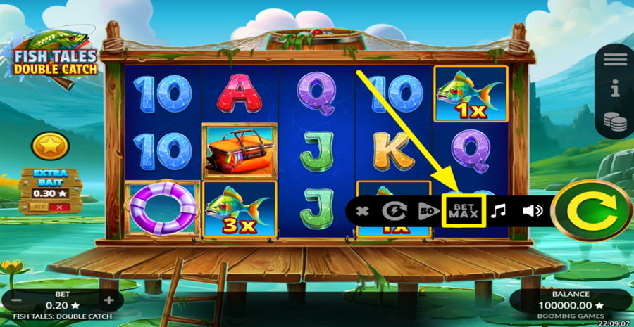 Fish Tales Double Catch Max Bet