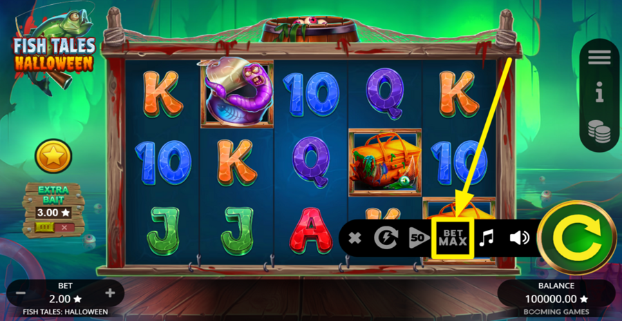 Fish Tales Halloween Bet Max
