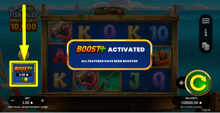 Fish Tales Monster Bass 10000 Boost Plus Feature