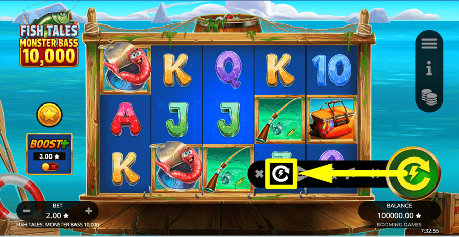 Fish Tales Monster Bass 10000 Turbo Feature