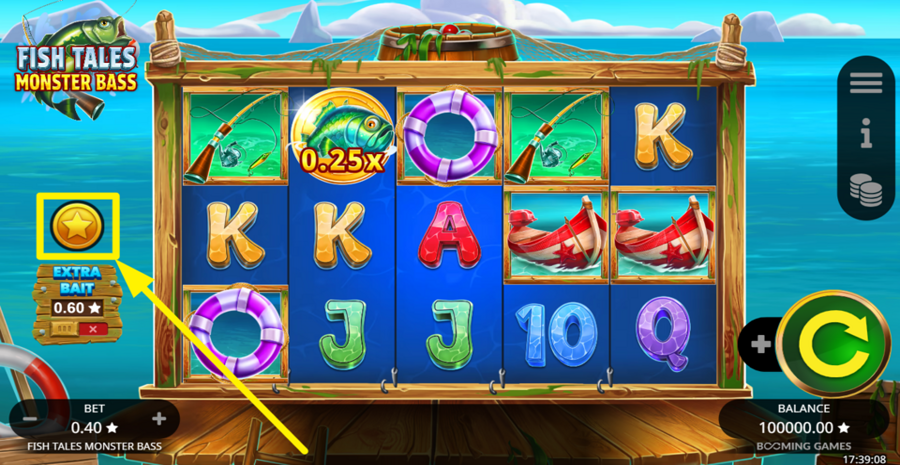 Fish Tales Monster Bass Buy Bonus Feature