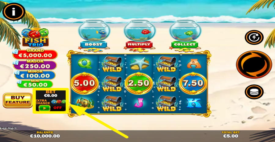 Fish Trio Extra Chance