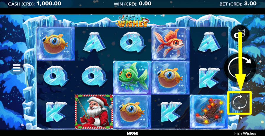 Fish Wishes Autoplay Feature