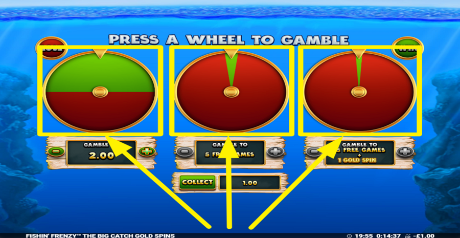 Fishin Frenzy The Big Catch Gold Spins Gamble