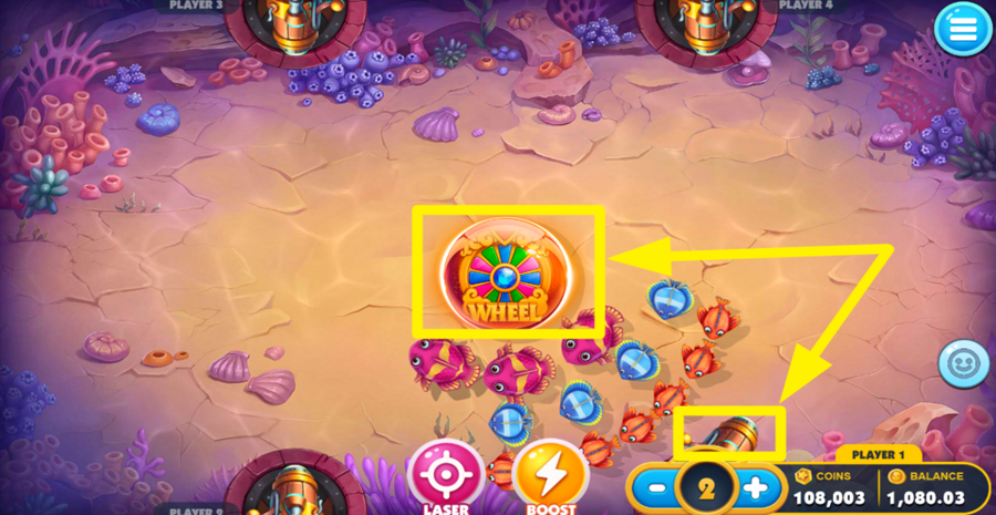 Fishing Kingdom Remastered Bonus Wheel