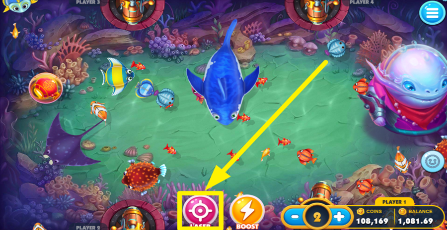 Fishing Kingdom Remastered Laser