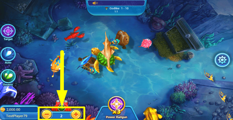 Fishing Legend Bet Value