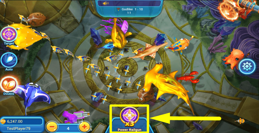 Fishing Legend Power Railgun
