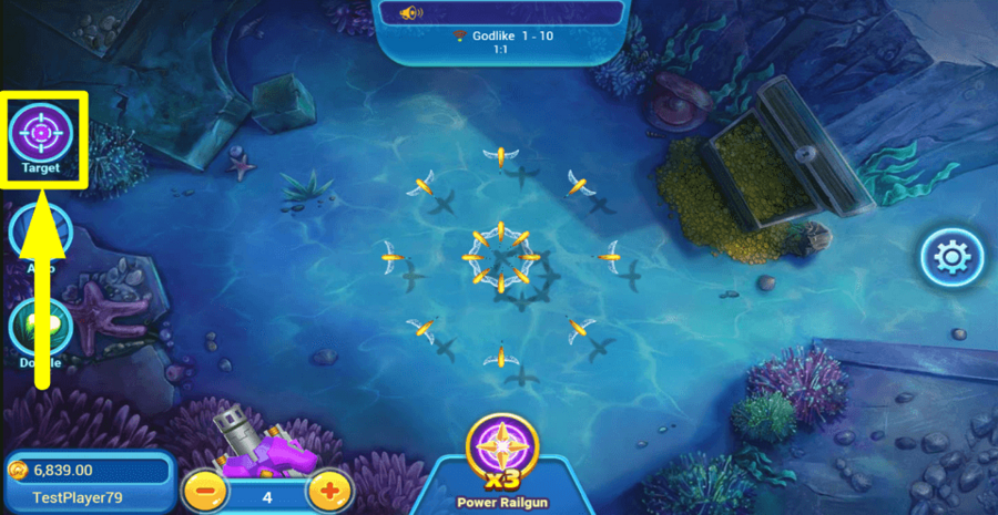 Fishing Legend Target Feature