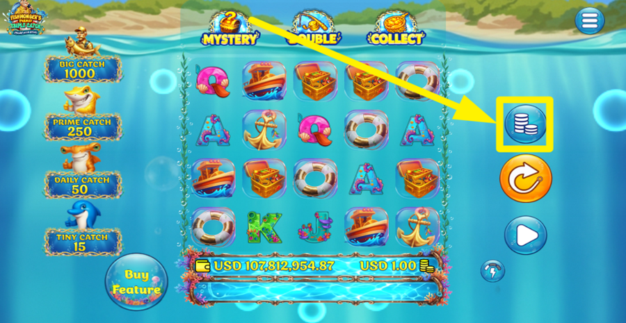 Fishmongers Frenzy Triple Catch Hold And Win Adjust Bet