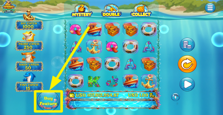 Fishmongers Frenzy Triple Catch Hold And Win Buy Bonus