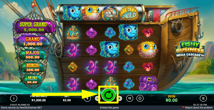 Fishy Business Mega Cascade Slot Review, Bonuses & Free Play