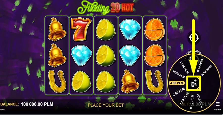 Fizzling 20 Hot Bet Value