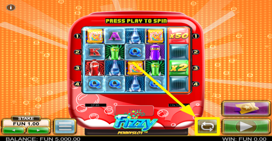 Avis, Bonus et Jeu Gratuit de la Machine à Sous Fizzy Pennyslot