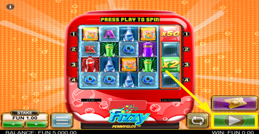 Fizzy Pennyslot Spin
