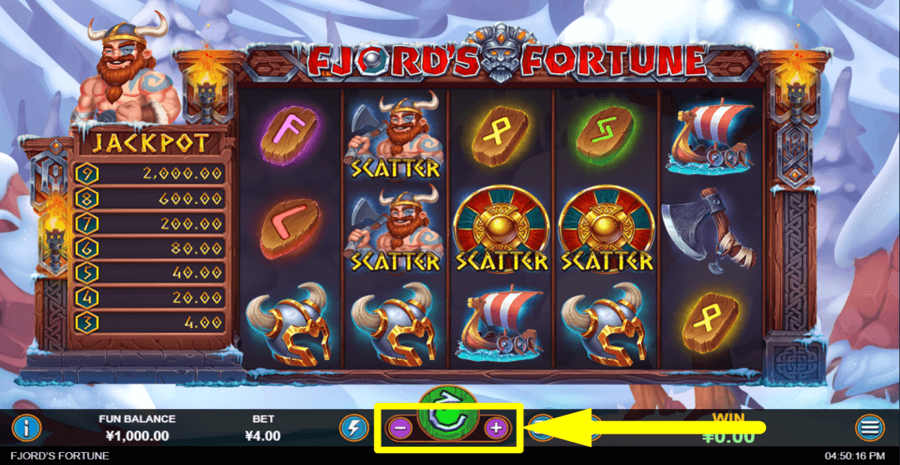 Fjords Fortune Bet Value
