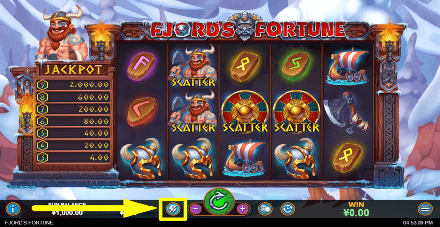 Fjords Fortune Turbo Feature