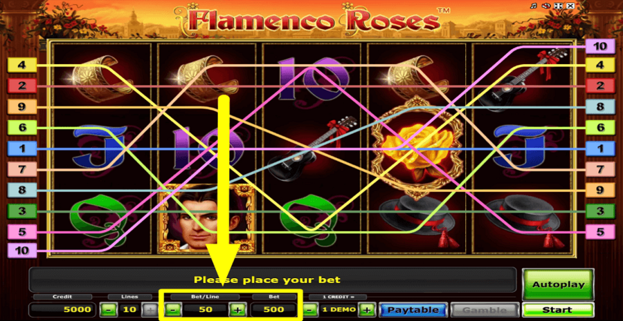 Flamenco Roses Bet Selection