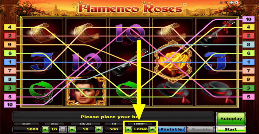 Flamenco Roses Credit Value