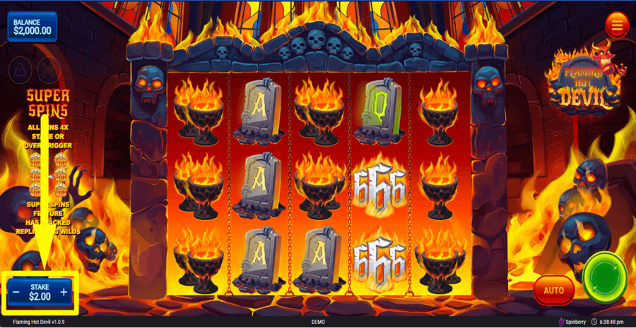Flaming Hot Devil Bet Value