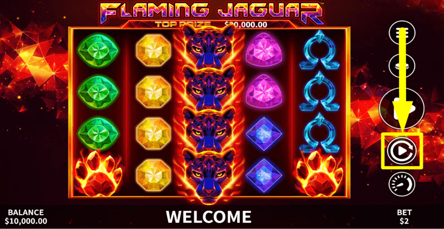 Flaming Jaguar No Pjp Autoplay Feature