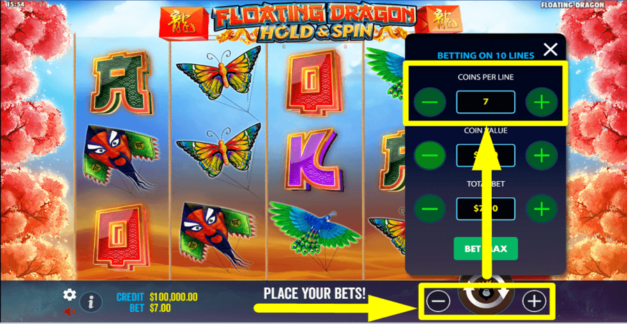 Floating Dragon Hold and Spin Slot Review, Bonuses & Free Play (96.71% RTP)