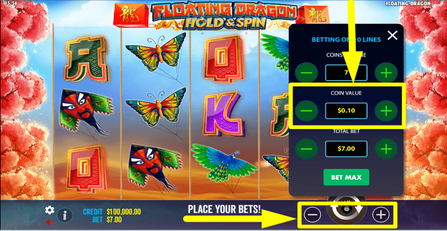 Floating Dragon Hold and Spin Slot Review, Bonuses & Free Play (96.71% RTP)