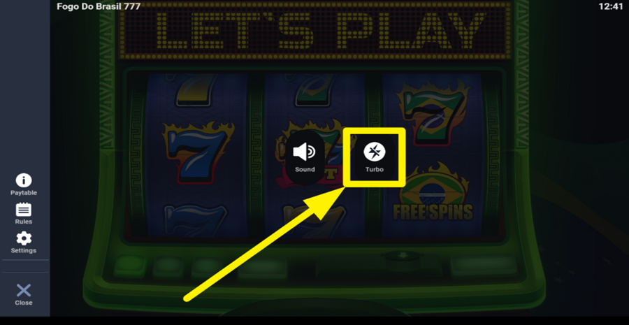 Fogo Do Brasil 777 Turbo