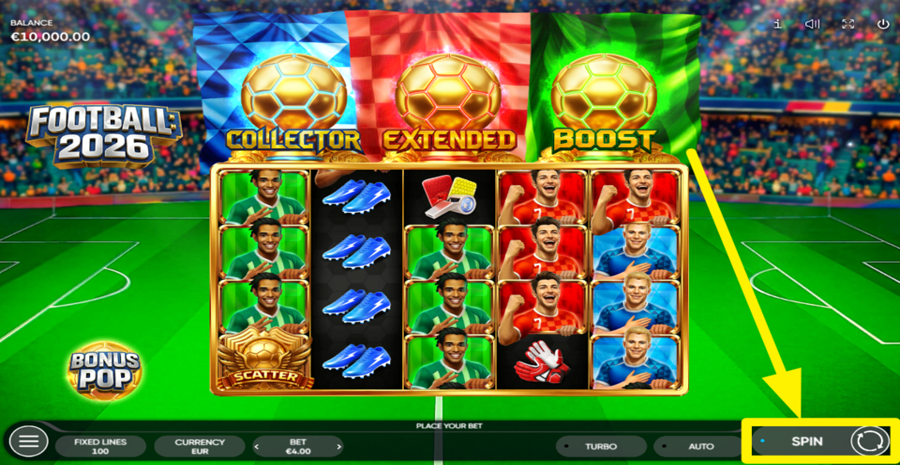 Football 2026 Spin