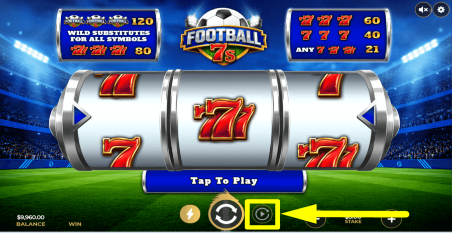Football 7s Autoplay Feature