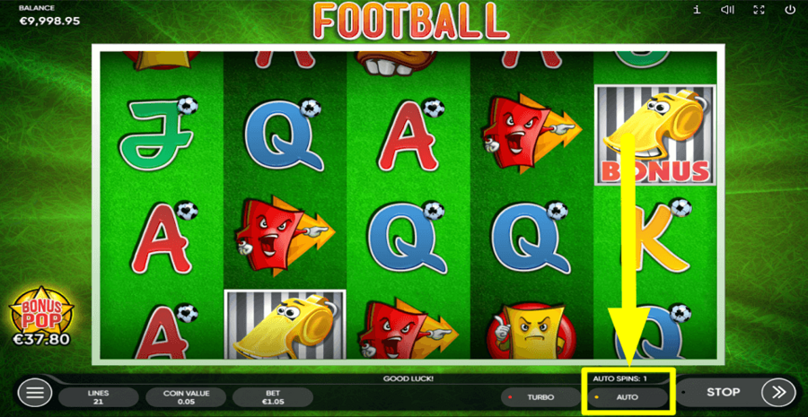 Football Autoplay Feature