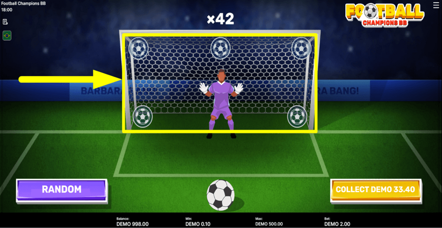 Football Champions Bb Score Goal