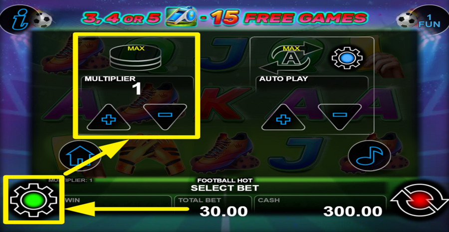 Football Hot Adjust Multiplier