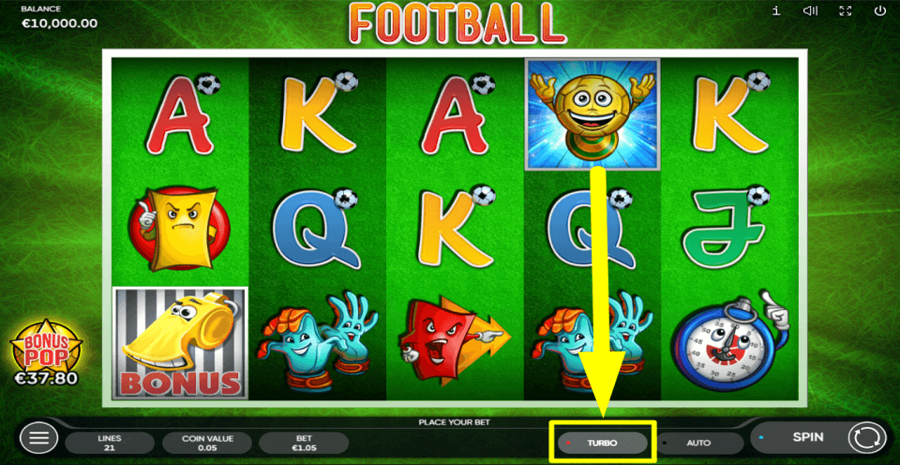 Football Turbo Feature