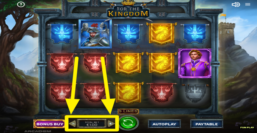 For The Kingdom Adjust Bet