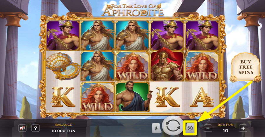 For The Love Of Aphrodite Autoplay