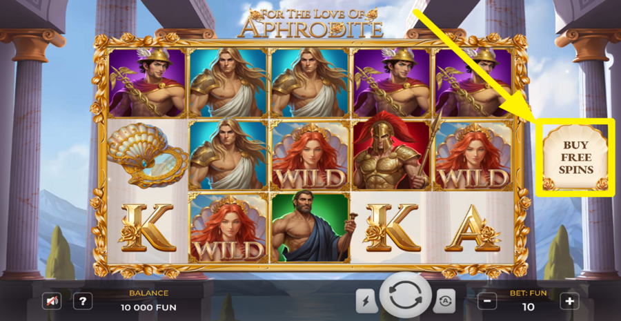 For The Love Of Aphrodite Buy Bonus