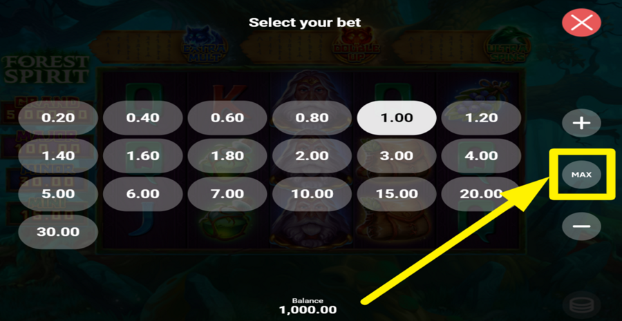 Forest Spirit Max Bet