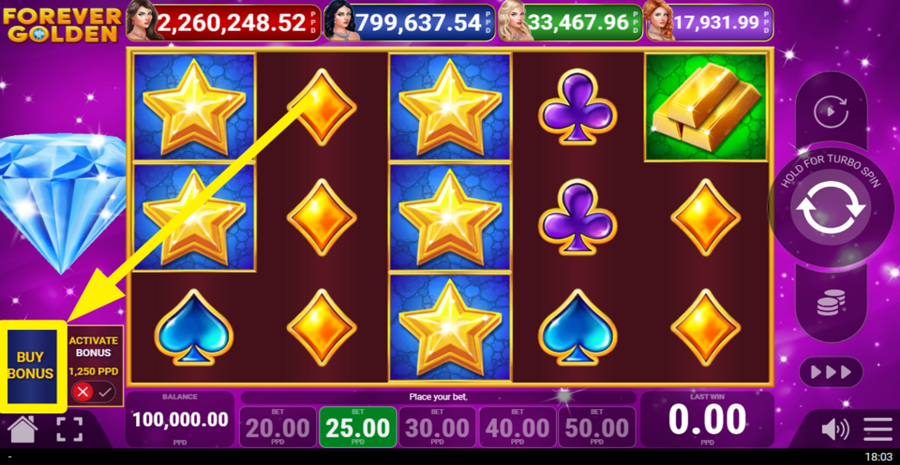 Forever Golden Buy Bonus