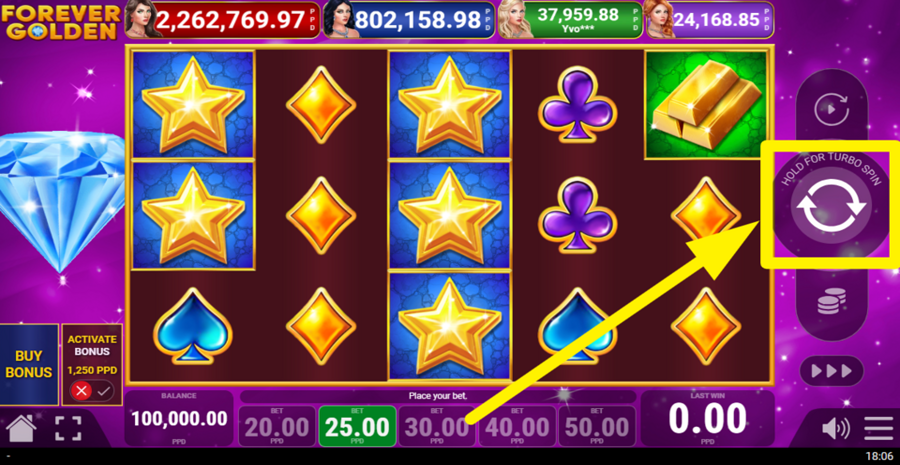 Forever Golden Spin