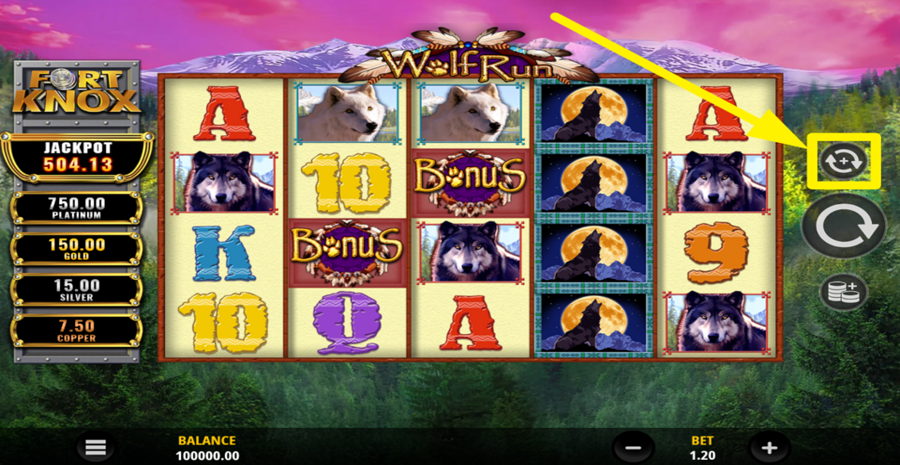 Fort Knox Wolf Run Autoplay