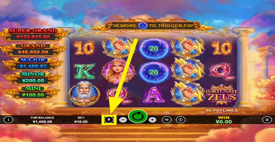 Fortunate Zeus Turbo