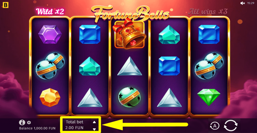 Fortune Bells Bet Value